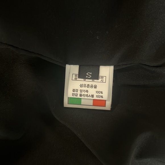 Gorgeous Black Soft Italian Leather Moto Jacket Size S - Picture 10 of 11